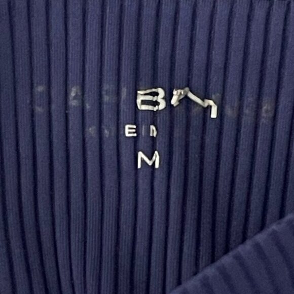 Carbon 38 Leggings Medium Ribbed 7/8 High Rise Smoothing Contour Gym Workout - Picture 10 of 10